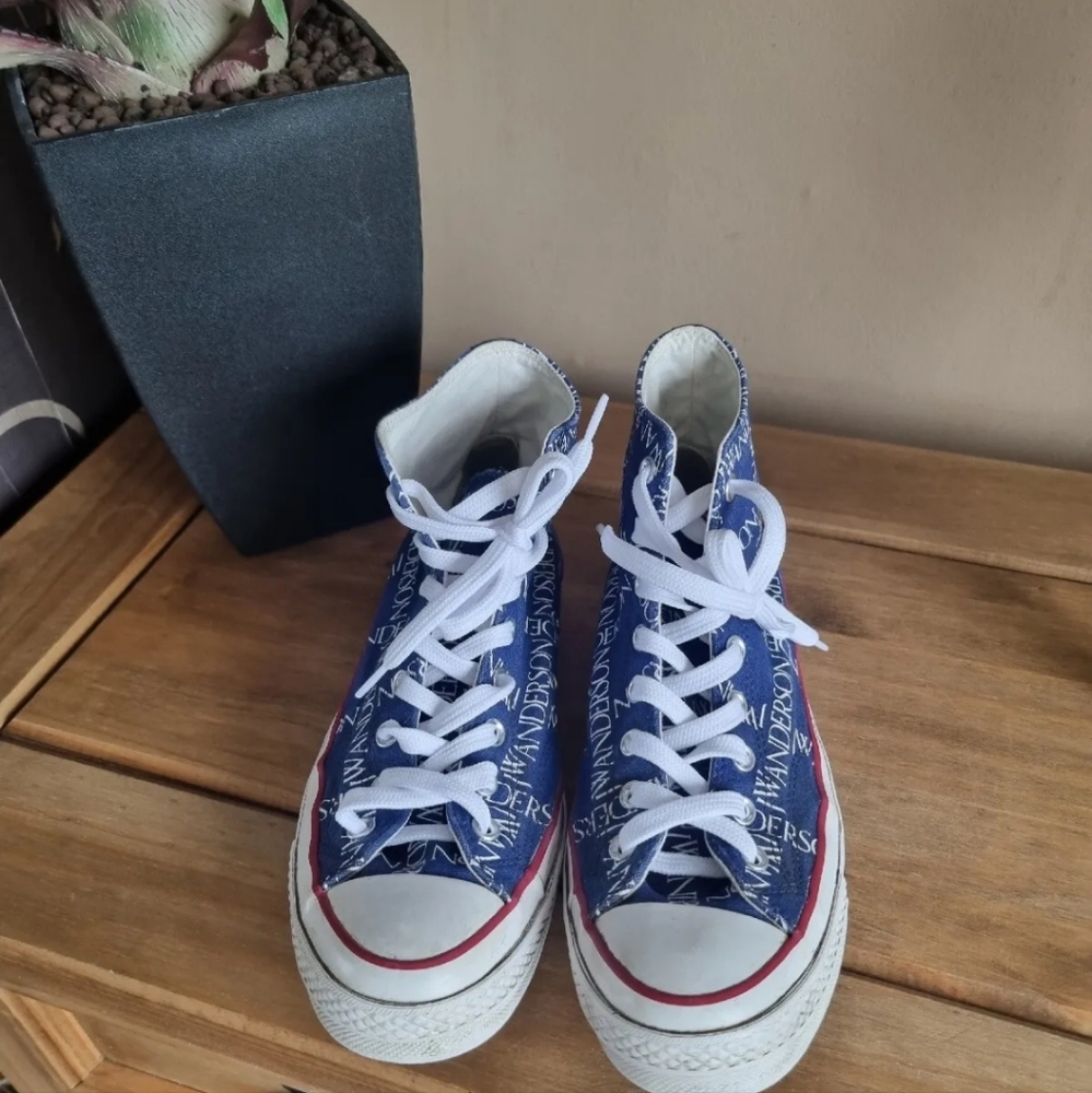 Converse x JW Anderson hi top trainers uk 9.5 see description - Picture 3 of 10